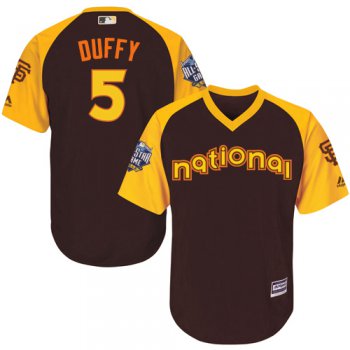 Matt Duffy Brown 2016 MLB All-Star Jersey - Men's National League San Francisco Giants #5 Cool Base Game Collection