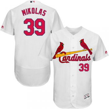 St.Louis Cardinals #39 Miles Mikolas White Flexbase Authentic Collection Stitched Baseball Jersey