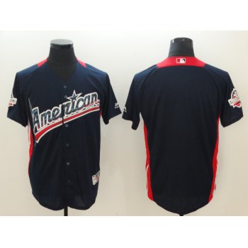 American League Navy 2018 MLB All-Star Game Home Run Derby Team Jersey