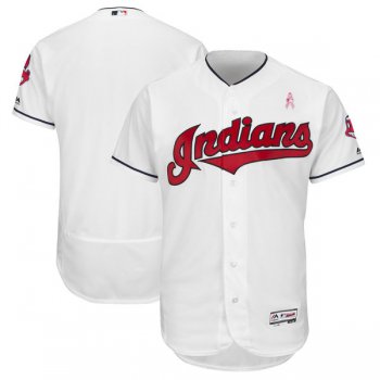 Cleveland Indians Blank White 2018 Mother's Day Flexbase Jersey