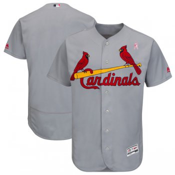 St. Louis Cardinals Gray 2018 Mother's Day Flexbase Jersey