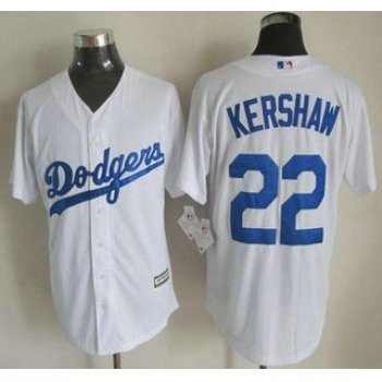 Los Angeles Dodgers #22 Clayton Kershaw 2015 White Jersey