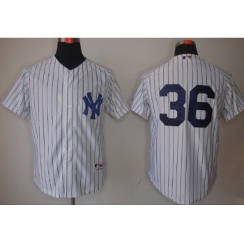 New York Yankees #36 Carlos Beltran White Jersey