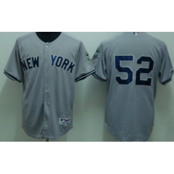 New York Yankees #52 CC Sabathia Gray Jersey