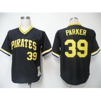Pittsburgh Pirates #39 Dave Parker 1979 Black Throwback Jersey