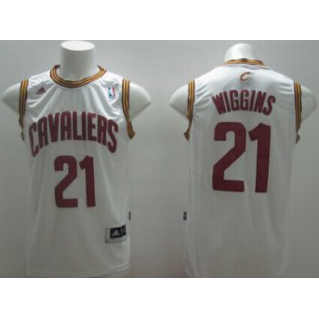 Cleveland Cavaliers #21 Andrew Wiggins White Swingman Jersey