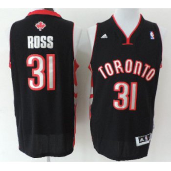 Toronto Raptors #31 Terrence Ross Revolution 30 Swingman Black Jersey