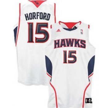 Atlanta Hawks #15 Al Horford White Swingman Jersey