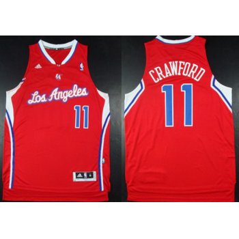 Los Angeles Clippers #11 Jamal Crawford Revolution 30 Swingman Red Jersey