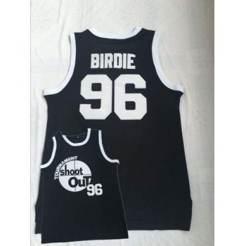 Tournament ShootOut 96 Birdie Black Throwback Movie Basketball Jersey