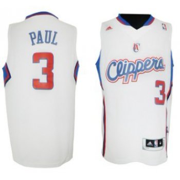 Los Angeles Clippers #3 Chris Paul Revolution 30 Swingman White Jersey