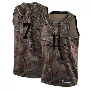 Nike Houston Rockets #7 Carmelo Anthony Camo NBA Swingman Realtree Collection Jersey