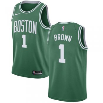 Nike Boston Celtics #1 Walter Brown Green NBA Swingman Icon Edition Jersey