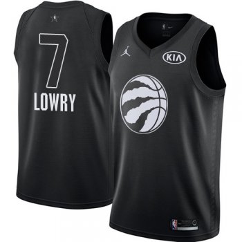 Nike Raptors #7 Kyle Lowry Black NBA Jordan Swingman 2018 All-Star Game Jersey