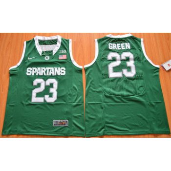 Men's Michigan State Spartans #23 Draymond Green Green College Basketball Nike Jersey