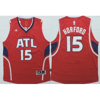 Atlanta Hawks #15 Al Horford Revolution 30 Swingman 2014 New Red Jersey