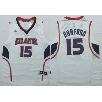 Atlanta Hawks #15 Al Horford Revolution 30 Swingman 2014 New White Jersey