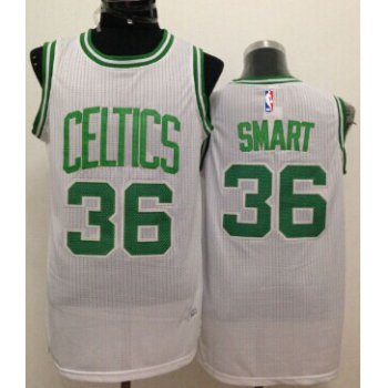 Boston Celtics #36 Marcus Smart White Swingman Jersey