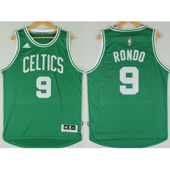 Boston Celtics #9 Rajon Rondo Revolution 30 Swingman 2014 New Green Jersey