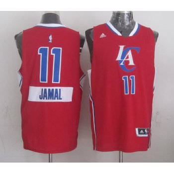 Los Angeles Clippers #11 Jamal Crawford Revolution 30 Swingman 2014 Christmas Day Red Jersey