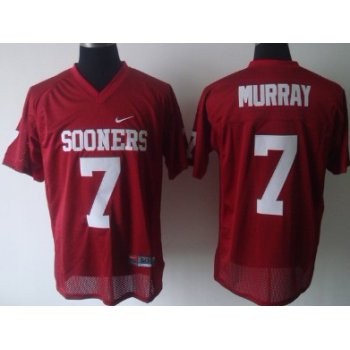 Oklahoma Sooners #7 DeMarco Murray Red Jersey