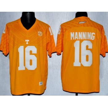 Tennessee Volunteers #16 Peyton Manning 2013 Orange Jersey