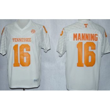 Tennessee Volunteers #16 Peyton Manning 2013 White Jersey