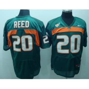 Miami Hurricanes #20 Reed Green Jersey