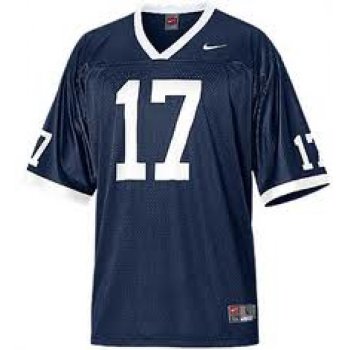 Penn State Nittany Lions #17 Navy Blue Jersey