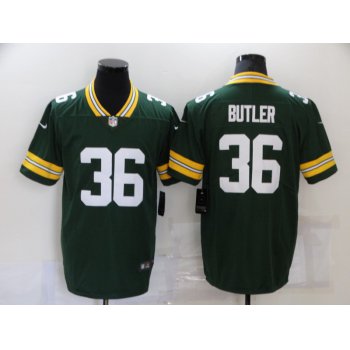 Men's Green Bay Packers #36 LeRoy Butler Green 2021 Vapor Untouchable Stitched NFL Nike Limited Jersey