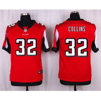 Men's Atlanta Falcons #32 Jalen Collins Red Team Color NFL Nike Elite Jersey