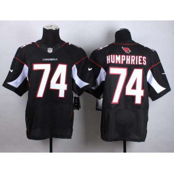 Nike Arizona Cardinals #74 D. J. Humphries Black Elite Jersey