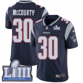 #30 Limited Jason McCourty Navy Blue Nike NFL Home Youth Jersey New England Patriots Vapor Untouchable Super Bowl LIII Bound