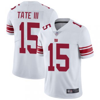 Giants #15 Golden Tate III White Men's Stitched Football Vapor Untouchable Limited Jersey