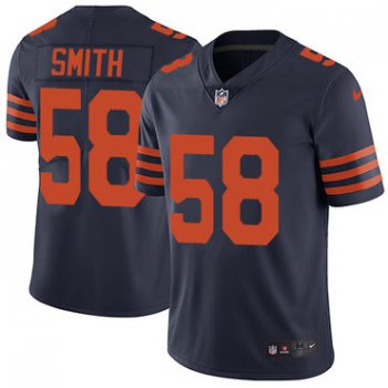 Nike Chicago Bears #58 Roquan Smith Navy Blue Alternate Men's Stitched NFL Vapor Untouchable Limited Jersey
