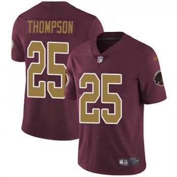Nike Washington Redskins #25 Chris Thompson Burgundy Red Alternate Stitched NFL Vapor Untouchable Limited Jersey