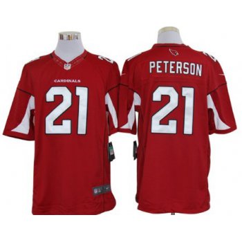 Nike Arizona Cardinals #21 Patrick Peterson Red Limited Jersey