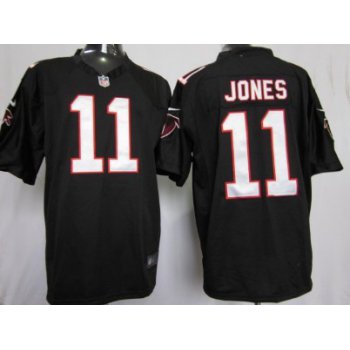 Nike Atlanta Falcons #11 Julio Jones Black Game Jersey