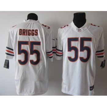 Nike Chicago Bears #55 Lance Briggs White Limited Jersey
