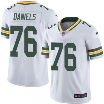Nike Green Bay Packers #76 Mike Daniels White Men's Stitched NFL Vapor Untouchable Limited Jersey