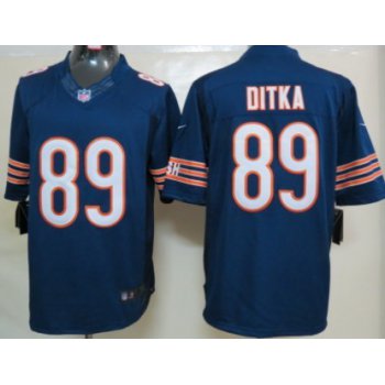 Nike Chicago Bears #89 Mike Ditka Blue Limited Jersey