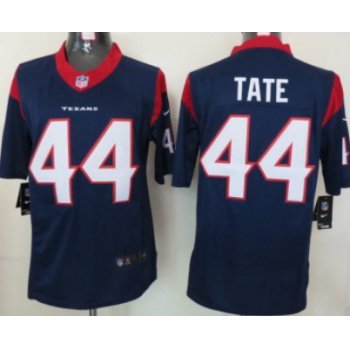 Nike Houston Texans #44 Ben Tate Blue Limited Jersey