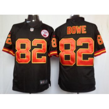 Nike Kansas City Chiefs #82 Dwayne Bowe Black Game Jersey
