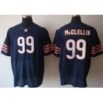 Nike Chicago Bears #99 Shea McClellin Blue Elite Jersey