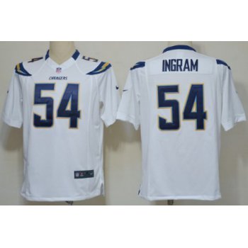 Nike San Diego Chargers #54 Melvin Ingram White Game Jersey