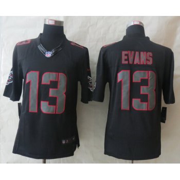 Nike Tampa Bay Buccaneers #13 Mike Evans Black Impact Limited Jersey