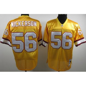 Tampa Bay Buccaneers #56 Hardy Nickerson Orange Throwback Jersey