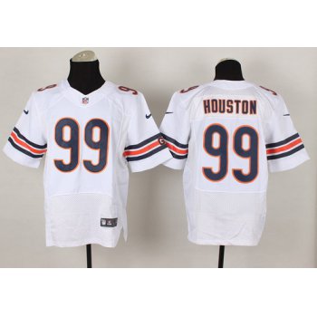 Nike Chicago Bears #99 Lamarr Houston White Elite Jersey
