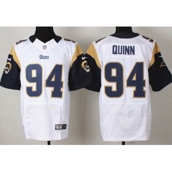 Nike St. Louis Rams #94 Robert Quinn White Elite Jersey