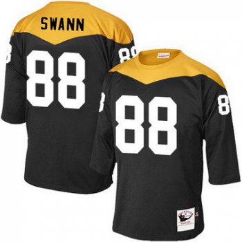 Men's Pittsburgh Steelers #88 Lynn Swann Black Retired Player 1967 Home Throwback NFL Jersey